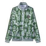 ADINKRA MXGRN Unisex Stand Collar Jacket