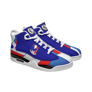 FRANCE BLUE Men's Shock Basketball Shoes