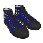 EAZY-E RUTHLESS NAVY Men's High Canvas Shoes