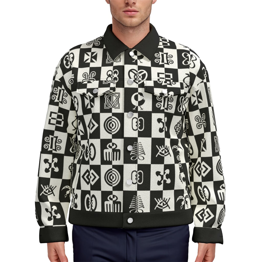 ADINKRA Unisex Lapel Jacket