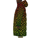 NEW RICH RASTABLC Unisex Long Down Jacket