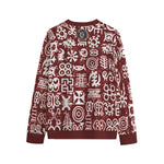 ADINKRA MXBRDX Unisex O-neck Sweatshirt Cotton