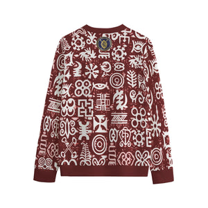 ADINKRA MXBRDX Unisex O-neck Sweatshirt Cotton