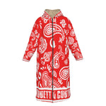 BANDANA PAISLEY Bs'UP Unisex Long Fleece Zip Up Windbreaker