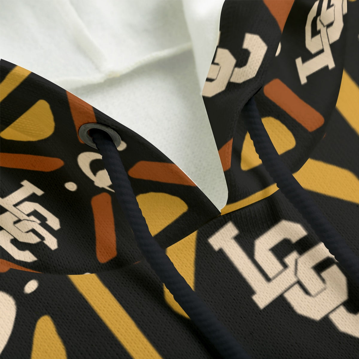 BOGOLAN KMT Women's Knitted Fleece Cloak With Kangaroo Pocket