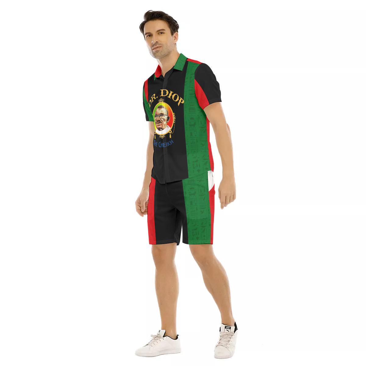 DR DIOP RBG Men's Short Sleeve Shirt Sets