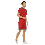 EAZY-E RUTHLESS RED Men's Short Sleeve Shirt Sets