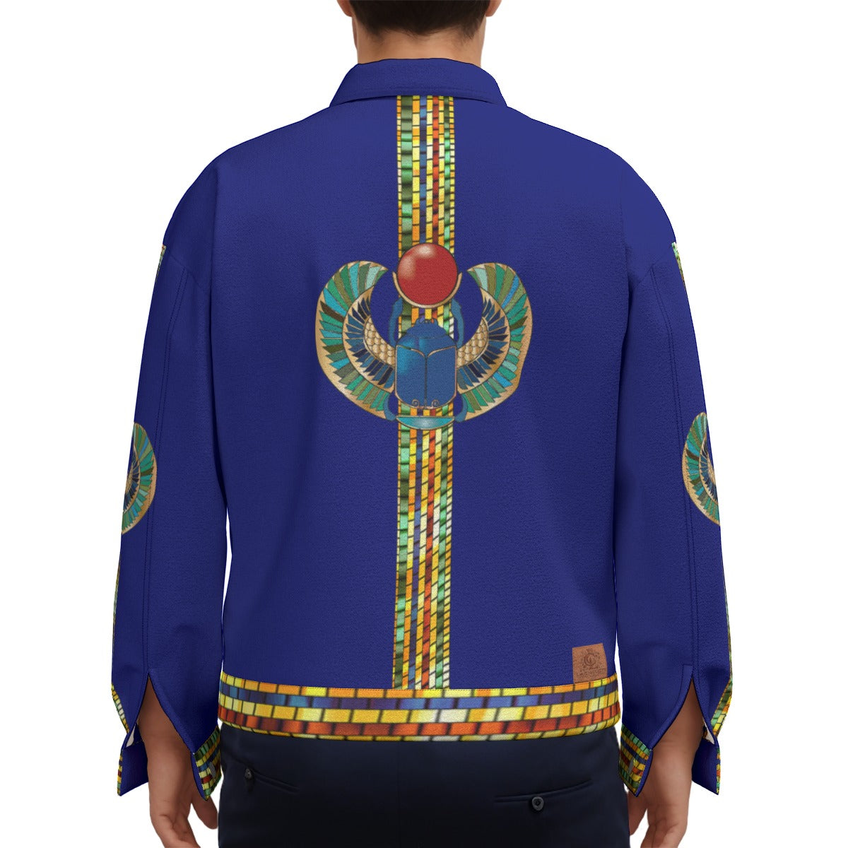 MEDJAY BLEU Unisex Lapel Jacket