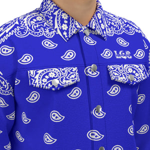 BANDANA FULLY Cs'UP Unisex Lapel Jacket