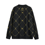 A.U.S DELUXE GLDBLC Unisex Cardigan With Button Closure