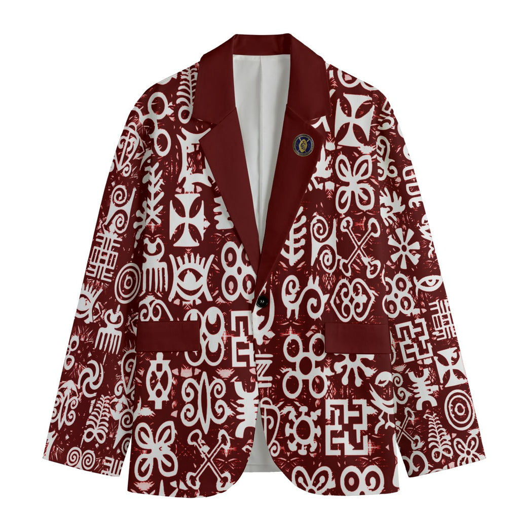 ADINKRA MXBRDX Men's Casual Blazer