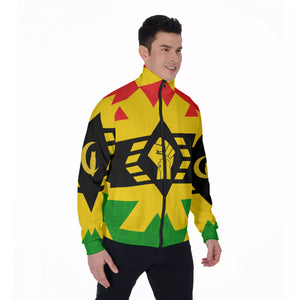FIST UP RBG Men's Stand Collar Jacket