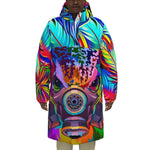 COLORING OWL Unisex Long Down Jacket