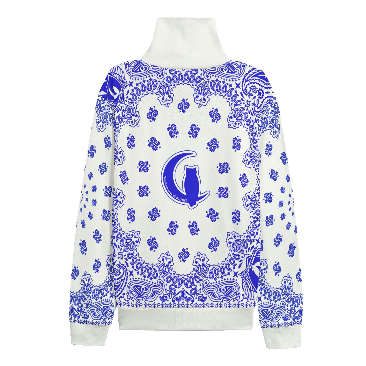 BANDANA Cs'UPWHT Unisex Turtleneck Knitted Fleece Sweater