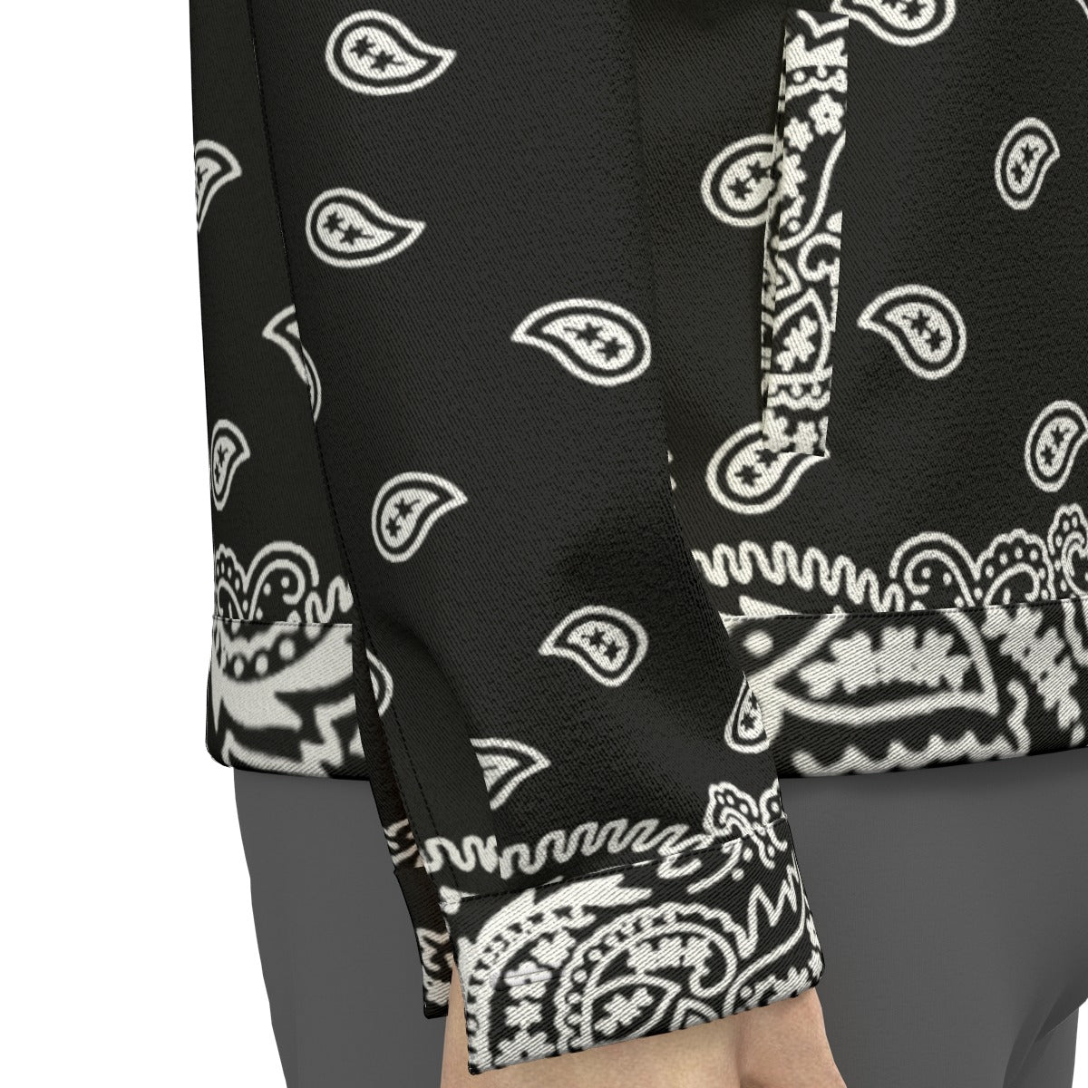 BANDANA FULLY BLC Unisex Lapel Jacket