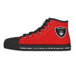 EAZY-E RUTHLESS RED High Canvas Shoes