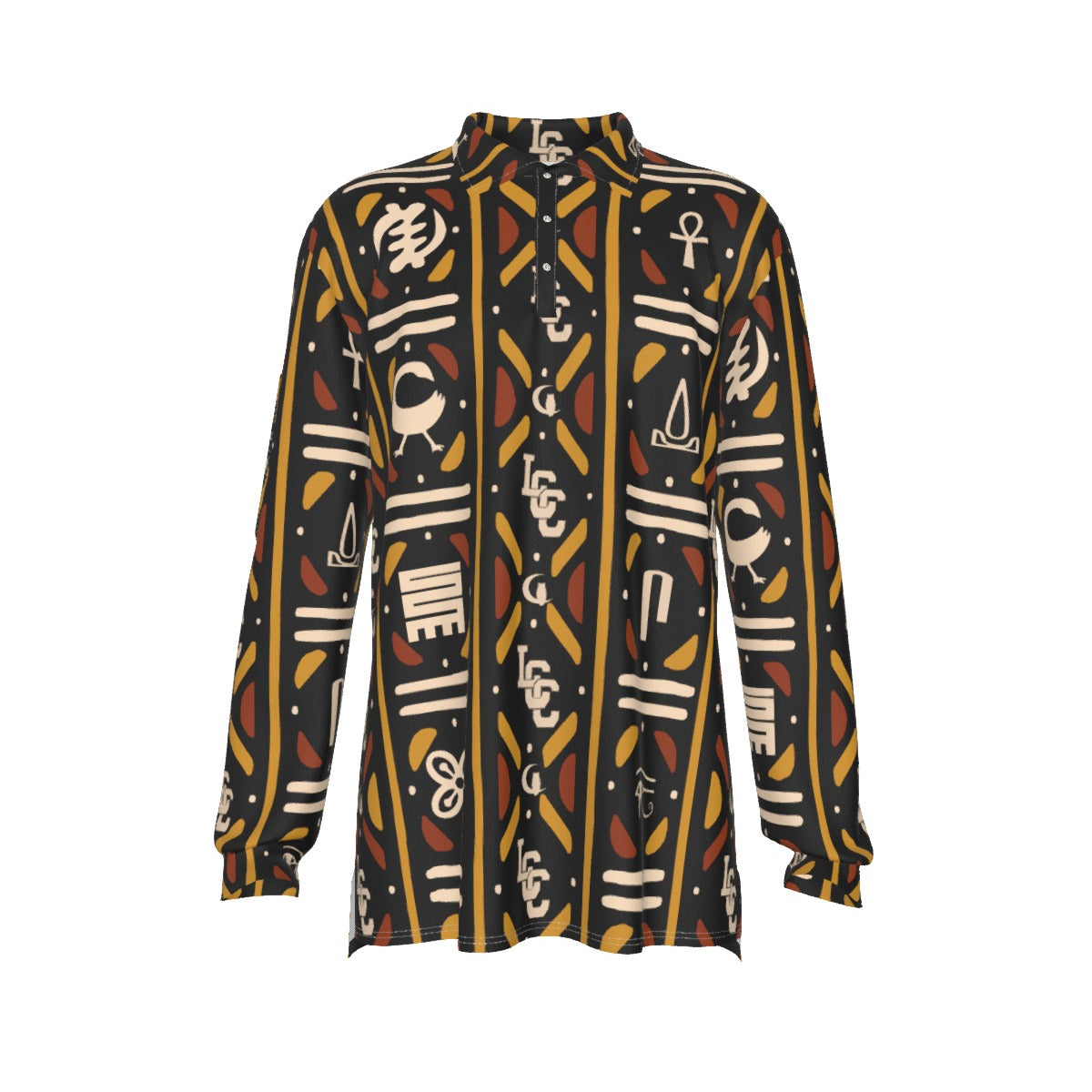 BOGOLAN KMT Men's Long Sleeve Polo Shirt