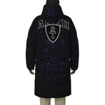 HOTEP ANKH Unisex Long Down Jacket