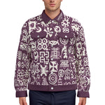 ADINKRA MIXGRAPES Unisex Lapel Jacket