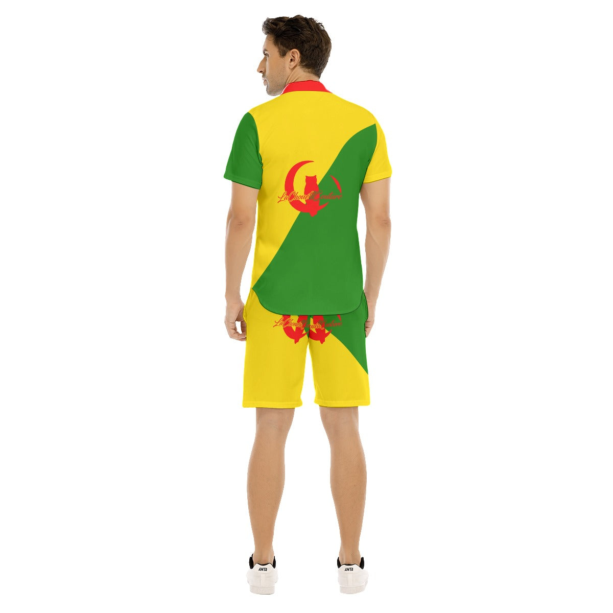 YANAZER Men's Short Sleeve Shirt Sets