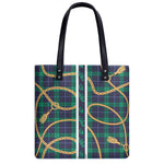 PLAID IN GOLD Shoulder Bag