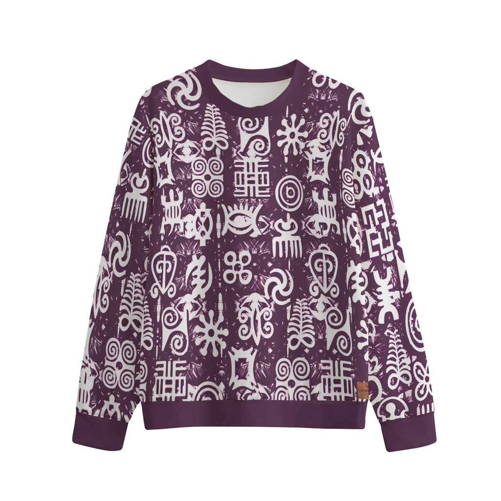 ADINKRA MXGRPS Unisex O-neck Sweatshirt Cotton