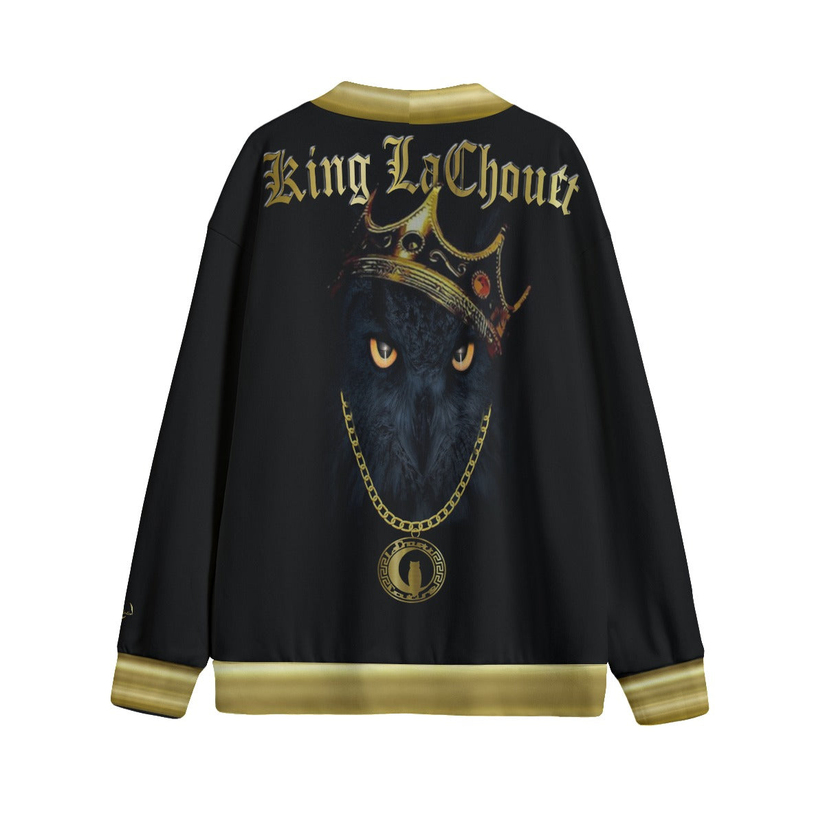 KING LACHOUETT Unisex V-neck Cardigan With Button Closure