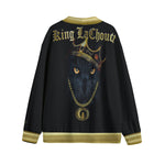 KING LACHOUETT Unisex V-neck Cardigan With Button Closure