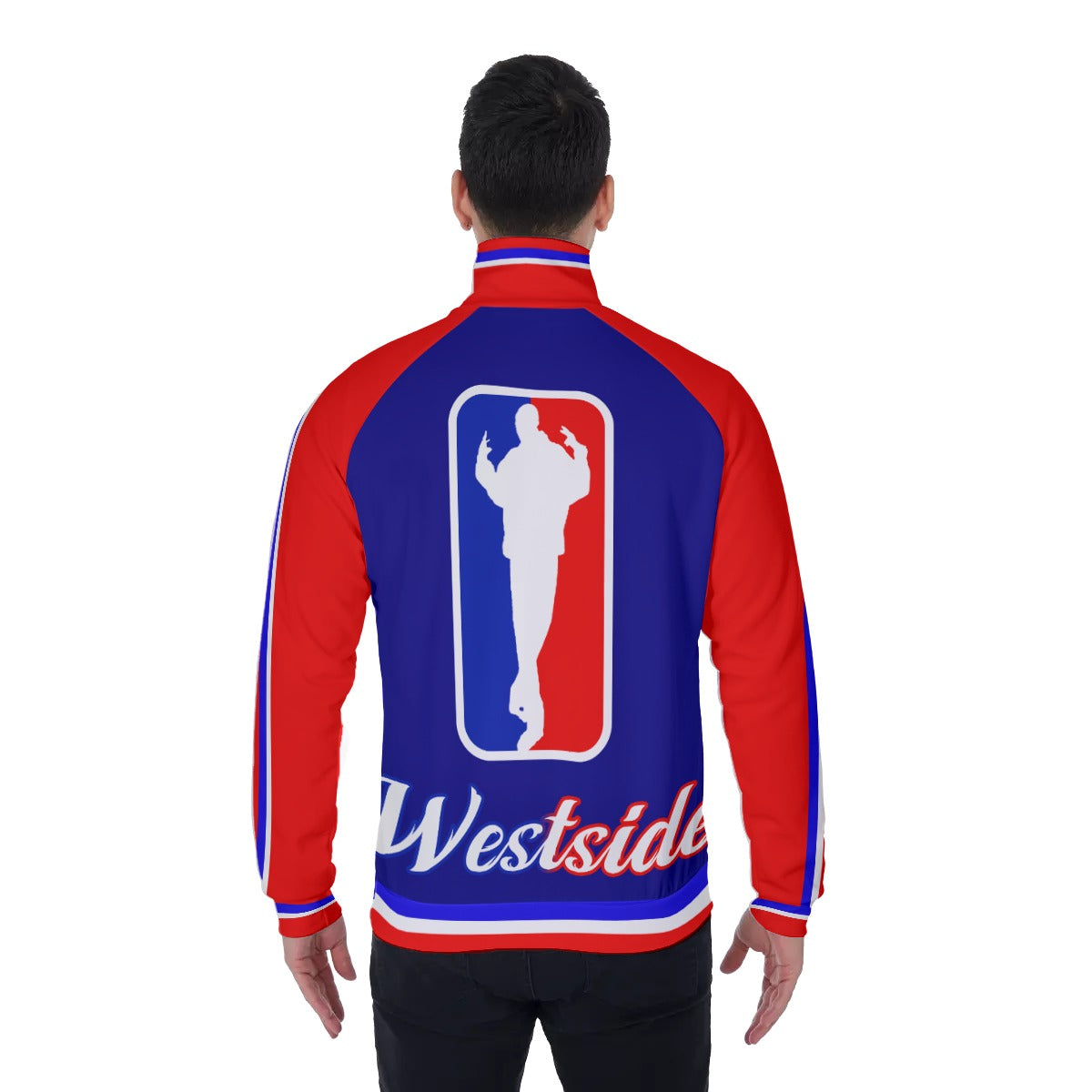 WESTSIDE UNITY Men's Stand Collar Jacket