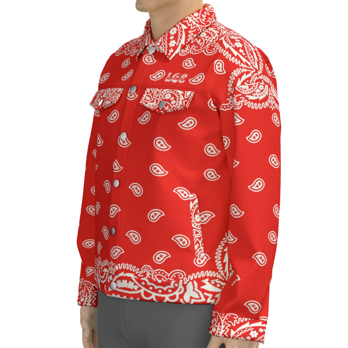 BANDANA FULLY Bs'UP Unisex Lapel Jacket