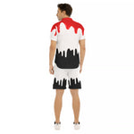 DRIPPIN RED Men's Short Sleeve Shirt Sets
