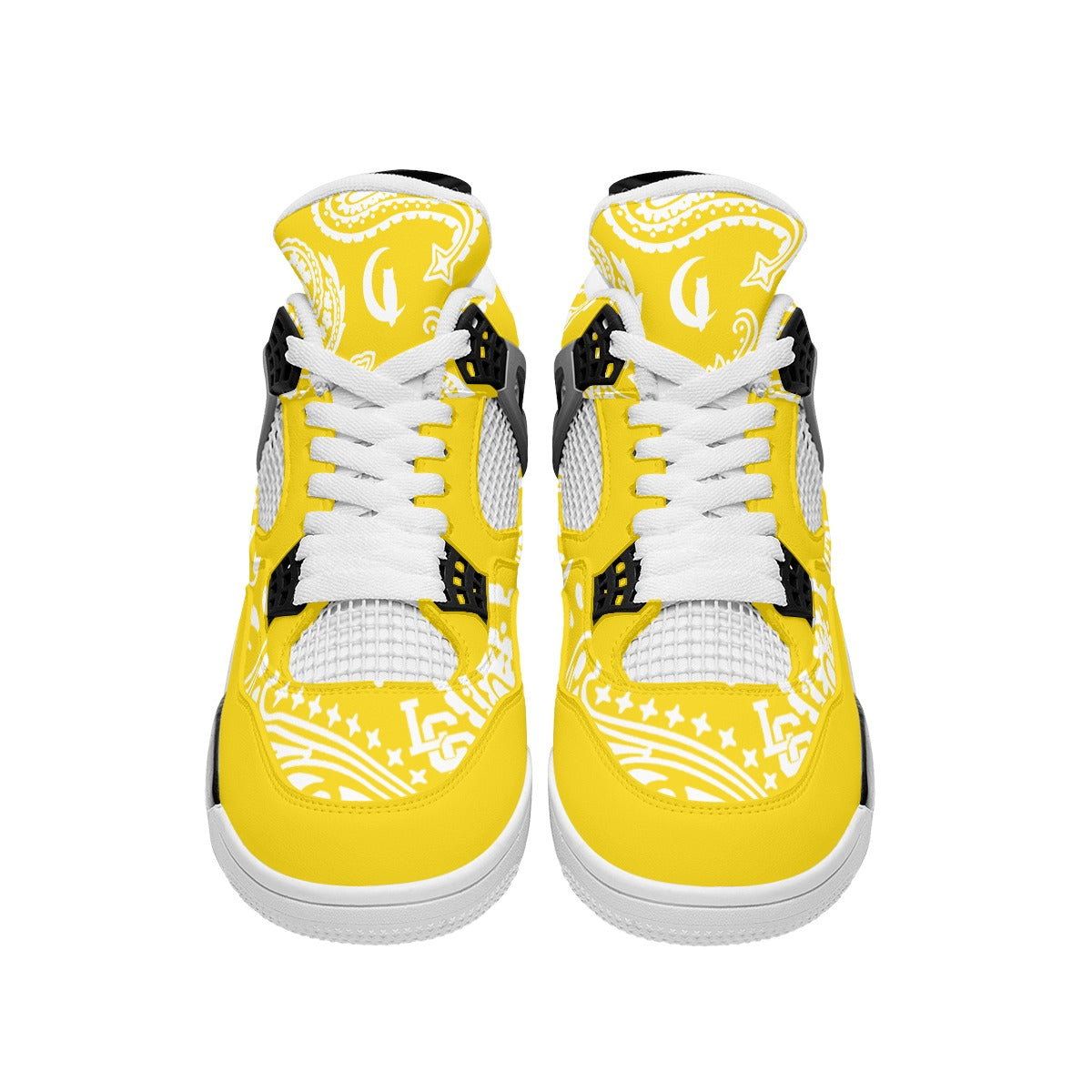 BANDANA PAISLEY YLW Men's Air Chouett Shoes