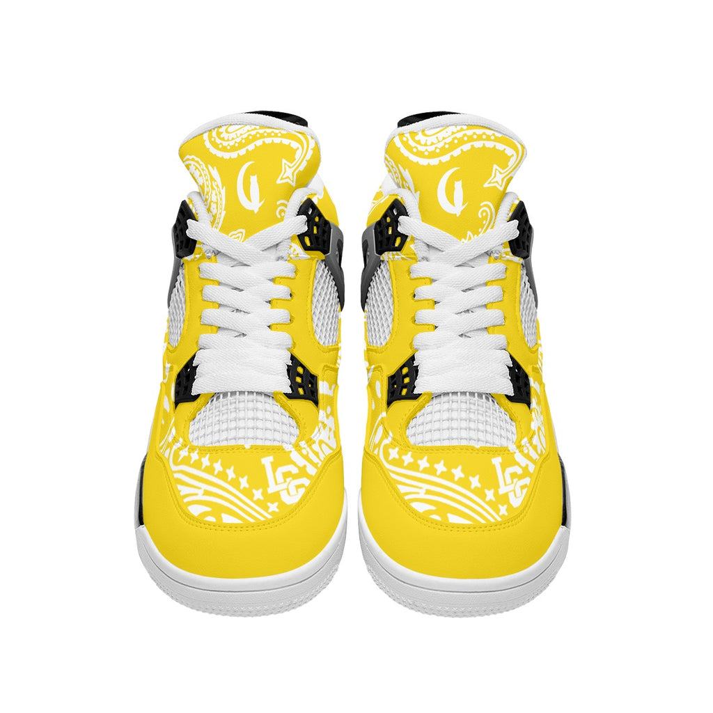 BANDANA PAISLEY YLW Men's Air Chouett Shoes