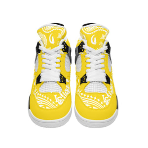 BANDANA PAISLEY YLW Men's Air Chouett Shoes