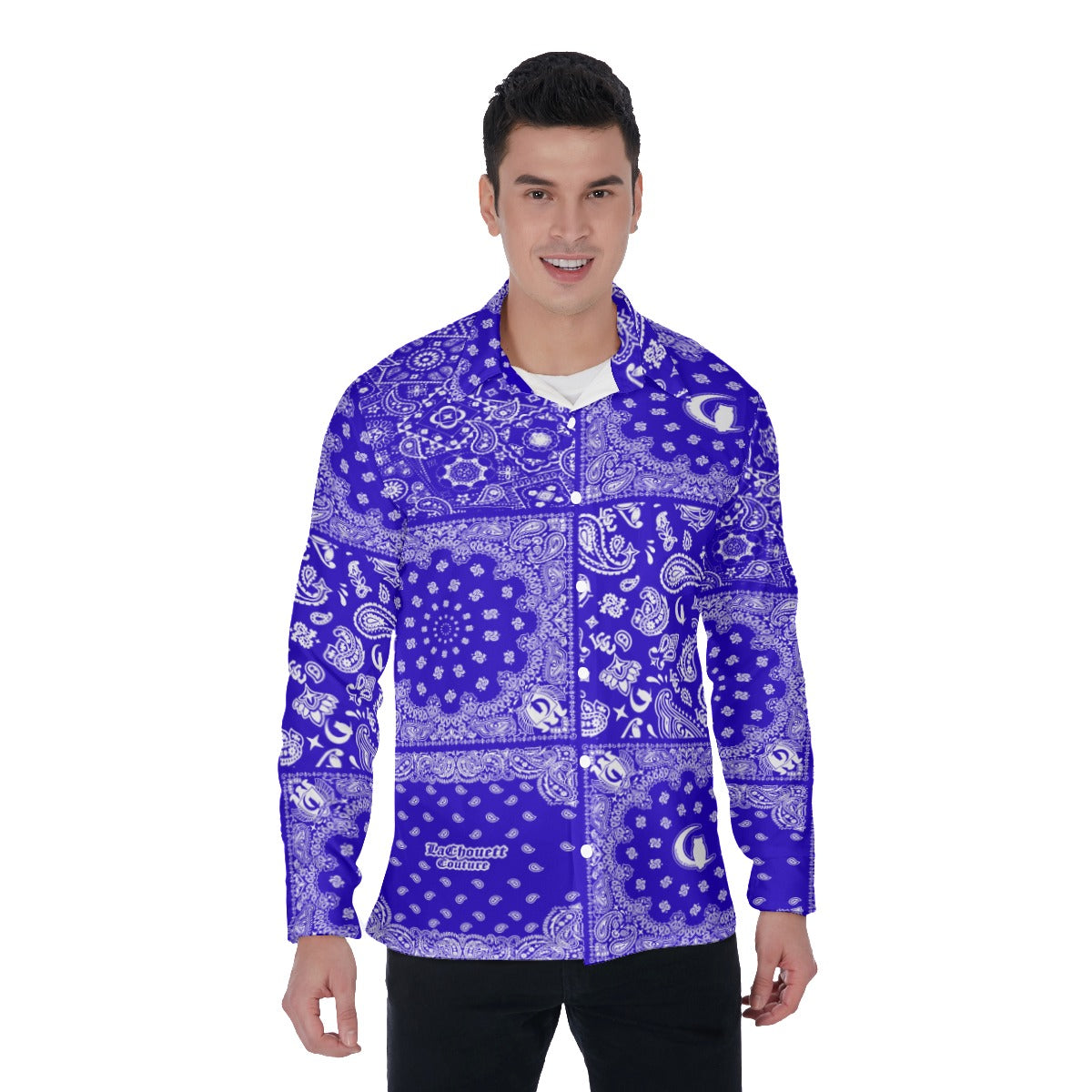 BANDANA MIX Cs'UP Men's Long Sleeve Shirt