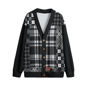 FLEXIN FLANNEL BLC Unisex Cardigan With Button Closure