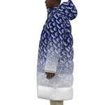 NEW RICH NAVY Unisex Long Down Jacket