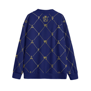 A.U.S DELUXE GLD NAVY Unisex Cardigan With Button Closure