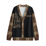 La Vida Loca Unisex V-neck Cardigan With Button Closure