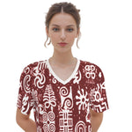 ADINKRA MXBRDX Women's Round Neck Dress