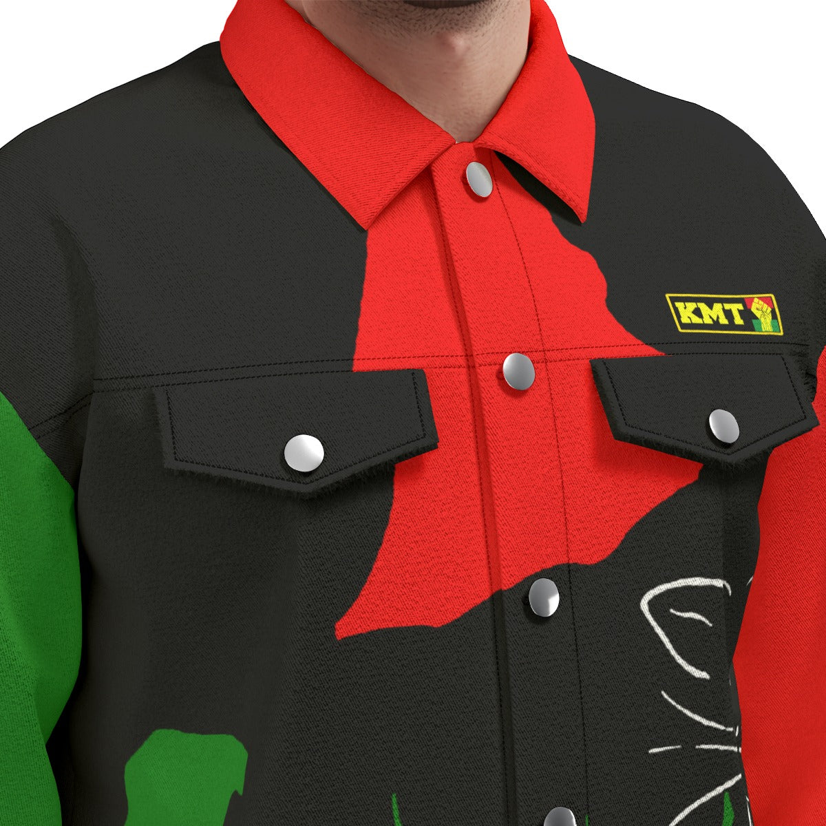 PANTHER KMT RBG Unisex Lapel Jacket  Cotton