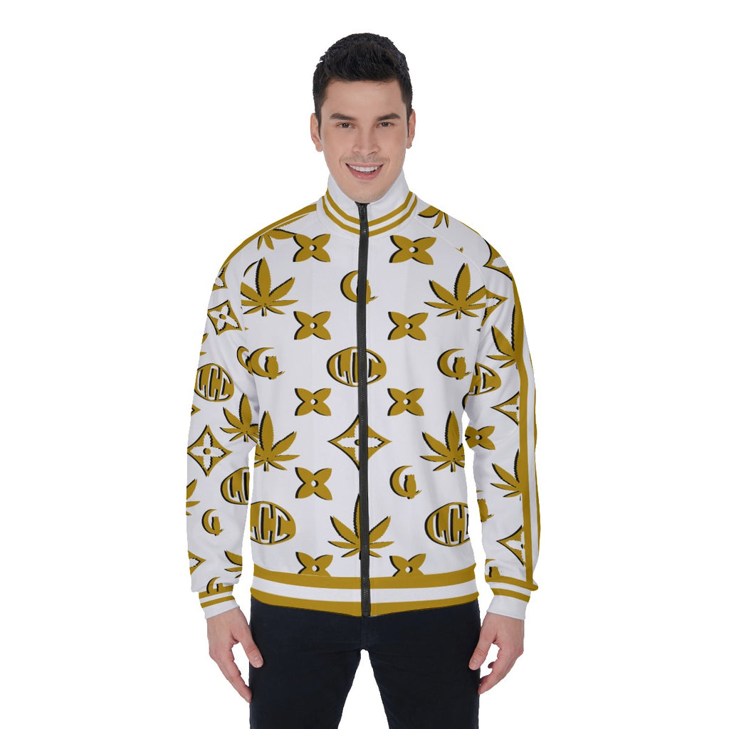 LCC WEEDY CREAMY WHT Men's Stand Collar Jacket