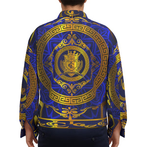 LCC RICH BLUE Unisex Lapel Jacket