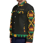 KENTE GHANA Unisex Lapel Jacket