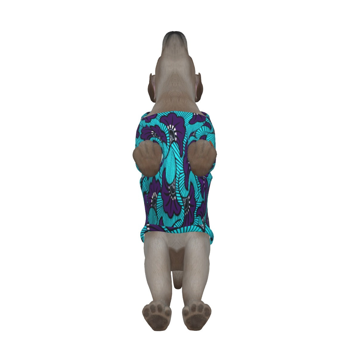 AFRICAN FLOWER Dog's Pullover Hoodie