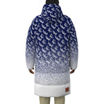 NEW RICH NAVY Unisex Long Down Jacket