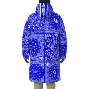 BANDANA MIX Cs'UP Unisex Long Down Jacket