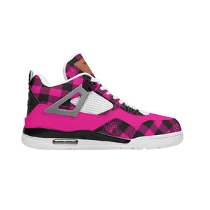 DUSTY PLAID GRAPES Air Chouett Shoes