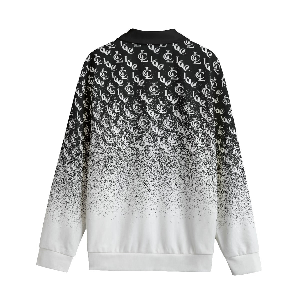 LCC NEW RICH BLC Unisex Lapel Collar Sweater