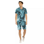 INFINITY BLUE Men's Short Sleeve Shirt Sets